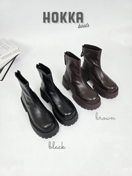 Hokka boots รองเท้าบูทสั้น ส้นตึก บุขน เดินสบายหลายหมื่นก้าว