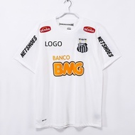 AAA+（Retro football jersey）2012/13 Santos  Home  Jersey Short Sleeve Men's T-shirt Customized tops