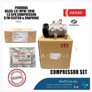 DENSO BEZZA 1.3/ MYVI 2018 1.5 6PK COMPRESSOR (ORG) 5050+9480+7450