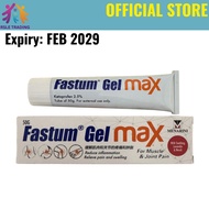 Fastum Gel Max Muscle Joint Pain 50g Rheumatic Tiger Balm Voren Bengay Salonpas Panaflex