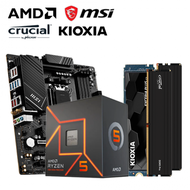 【重磅價】AMD【6核】Ryzen5 7500F+微星 PRO B650M-A WIFI+美光 Crucial PRO DDR5-5600 16G*2+鎧俠 KIOXIA EXCERIA PLUS G3 1TB