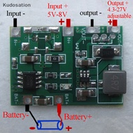 Kudosation USB lithium lipo 18650  charger 3.7V 4.2V to 5V 9V 12V 24V step up module
 Nice