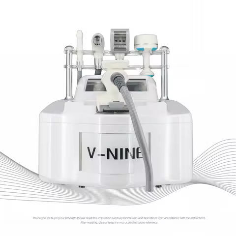 40KHz cavitation head of V-NINE RF Vacuum Roller BIO 5 in 1 slimming machine V9