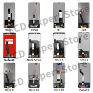 Original REDMI 8A/9/10/9A/9C/9T/Note 4X/Note 5 Pro/Note 7/Note 9/Note 9 Pro LCD Display Screen+Touch
