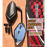 motorcycle accessories honda click ♣HONDA Stock Design Side mirror &amp; YAMAHA Motors (CLICK 125i/150i,