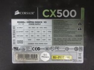 CORSAIR 海盜船 CX500 500W  POWER 電源供應器 (CMPSU-500CX)