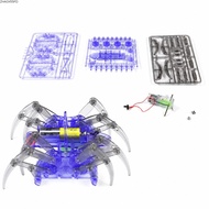 ZHAOX55OI Robotic Spider Toy, Battery Operated Educational Electric Robot Spider, Creative No Solder