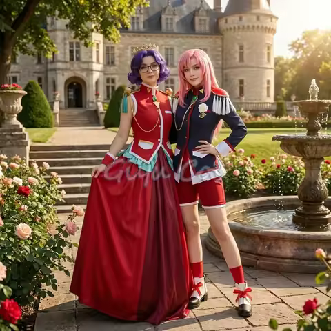 Revolutionary Utena‌ Tenjo Utena Cosplay Costume Full Set Carnival Uniform Halloween Party Masquerad