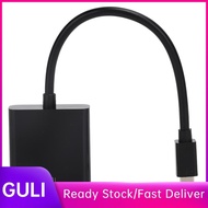 Guli Mini To VGA Adapter Male Female Display Port Signal Source Receiving C