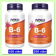 B6 Now foods pills [American product]