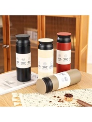 1pc, 350ml/11.83oz, Leak-Proof Thread Seal Design, Vacuum Insulation, 304 Stainless Steel, Insulated
