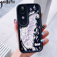 MHKEID Case For VIVO V40 5G V40 Pro 5G T3 Ultra Creative Butterfly Wing Design Phone