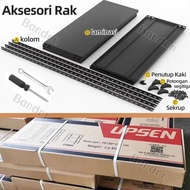 Rp M Rak Baja Cod Upsen 4/5/6 Lapisan Organizer Penyimpanan Berat Rak Gudang Stainless Rack Rak Powe