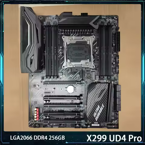 GA X299 UD4 Pro X299 Motherboard For Gigabyte LGA2066 DDR4 256GB PCI-E 3.0 ATX