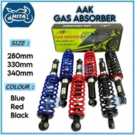 Gas Absorber AAK 280MM 330MM 340MM Black Blue Red EX5 Dream KRISS RXZ Wave100 W110 W125 Lagenda Futu