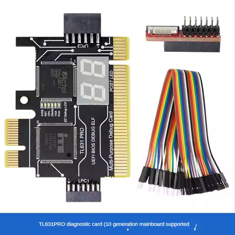 ABWH_TL631 PRO Universal Laptop PCI Diagnose Card PC PCI-E