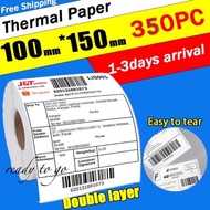 【Ready Stock】A6 Thermal Paper 100*150mm LZ Shopee Standard Thermal Barcode Sticker 10X15cm Bar Thermal Label Paper 热敏纸电子