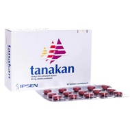 (1 Strip) TANAKAN TABLET 40MG X 15'S (EXP 04/2024) | Ginkgo BILOBA