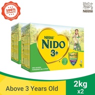 【on hand】 nido 1 3 years old NIDO® 3+ Powdered Milk Drink For Pre-Schoolers Above 3 Years Old 4kg