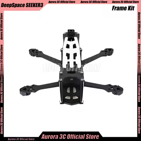 DeepSpace SEEKER3 Frame Kit 3inch 139mm Wheelbase Arm Thickness 3.5mm Lightweight For DJI O4PRO O3 A