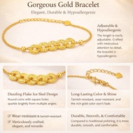 [Attract Wealth] Glistening Five Emperor Coins Bracelet/Bracelet/Wealth/Five Emperor Coins