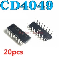 20pcs cd4049ube cd4049 dip16 dip cd4049be, quality guaranteed