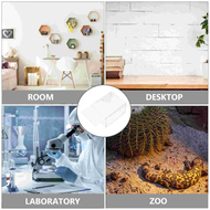 Breeding Cage สัตว์เลื้อยคลานถังให้อาหาร Anti งูหนอน Gecko Escape Terrarium Reptilespiders อะคริลิค 