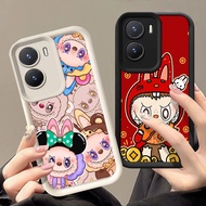 Case for VIVO Y02S Y16 Y22s Y15s Y15a Y55 Y75 Y22 Y35 Y01 Y56 IQOO 13 Z10 Z9 Z9X 5G Q-29 Cute Pink P