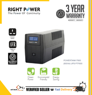 RIGHT POWER POWERTANK F800 (800VA) UPS PTF800
