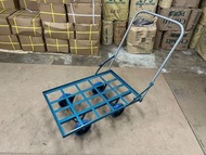** 板車搬運貨手推車購物車手拉車 ** 角鐵手推車(配藍膠轆)