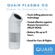 Quair Plasma Go (Portable Air Purifier for Car & Room) - 1 Year Warranty