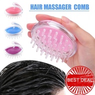 Silicone Hair Massager Comb Head Scalp Massage Shampoo Brush Growth Artifact Hair Promote I5c7