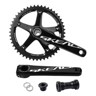 SKEACE 48T 165mm Fixed Gear Crankset Alumniun Alloy Crankset BCD144 Single Speed TRACK BIKE SKE Cran