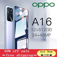 fast shipping CODOPPO A16 hd ultra thin cellphone murang Big Sale Android smartphone 5G Triple Came