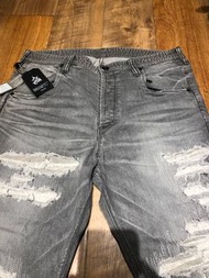 日本製🇯🇵🇯🇵🇯🇵 BAL crush 9分褲 Size /M W33 L22（實腰33左右） 100％new 100％real 100％deadstock  （極似fenom .少有靚洗水）