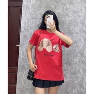 Women's loose-fitting T-shirt, high-quality 100% cotton long-sleeved T-shirt with many images Hot Tr