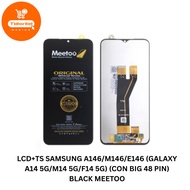 LCD TOUCHSCREEN SAMSUNG A146 / M146 / E146 (GALAXY A14 5G / M14 5G / F14 5G) (CON BIG 48 PIN) BLACK