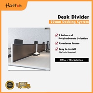 Hatton Table Partition Office Desk Divider | Workstation Social Distancing |   Aluminum Frame | (Max