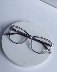 Kacamata fashion wanita model cat eye lensa antiradiasi dan lensa photocromic berubah warna saat te