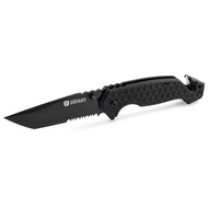 Boker Plus Donges Basic Tactical 3.43" Black Aluminium Rescue Folding Knife
