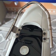 Tay xách inox trắng 304 lắp đặt xe máy wave 110cc wave 100cc wave 50cc