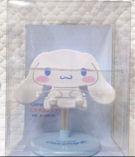 （現貨-10%off) 樹脂 約15.8x17.2x10.7cm mobile phone holder 智慧型手機支架具 Sanrio Cinnamoroll 肉桂狗  玉桂狗 日本直送 全新品