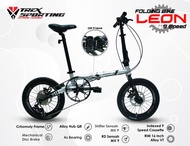Sepeda Lipat 16 Trex Sporting Leon 9 speed Chromoly