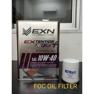 EXN MOLYPLUS 10W40 4L(FOC OIL FILTER)