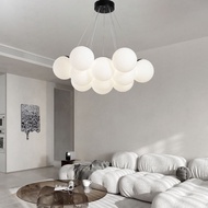 LP-6 Get Gifts🎀Nordic Light Luxury Living Room Chandelier Designer Creative3DPlanet Moon Light Children's Room Bedroom L