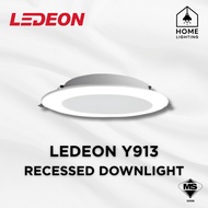 YETPlus LEDEON Recessed Downlight Y913 12W 18W 24W LED Round SIRIM Ceiling Lampu Siling 6500K Daylig