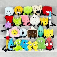 25 Style One Two Four X Six Battle For Dream Island Plush Toy Clock Button Waffle Ball Electric fan 