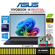 ASUS Vivobook 14 X1407CA-LY036W - Intel Core Ultra 5-225H - Intel Graphics - 16GB RAM - 512GB SSD (2