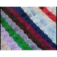 KATUN Small Five Hole Cotton Lace 1494 15yards