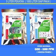 Nutrisi AB Mix Hidroponik Sayur Daun 5 Liter General Sayuran / AB mix